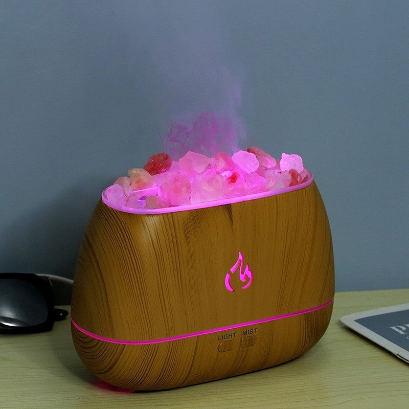 Wärme, die man sieht – Ruhe, die man spürt. Dein tägliches Wohlfühlritual mit Duft & Salzstein.