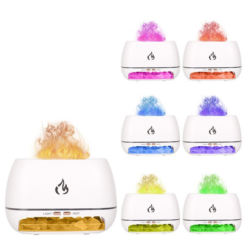 Wärme, die man sieht – Ruhe, die man spürt. Dein tägliches Wohlfühlritual mit Duft & Salzstein.