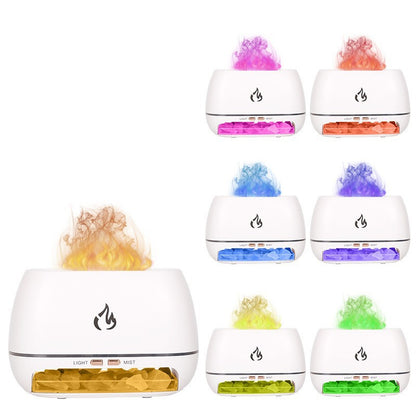 Wärme, die man sieht – Ruhe, die man spürt. Dein tägliches Wohlfühlritual mit Duft & Salzstein.